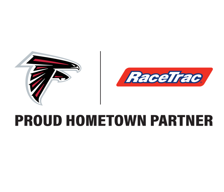 Atlanta Falcons and RaceTrac logo